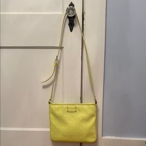 Kate Spade Metro Darby Yellow Crossbody Bag